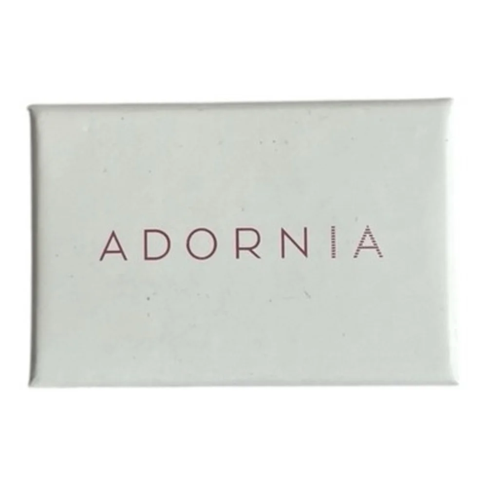 Adorina Pearl Framed 14K Gold Plated Stud Earrings Elegant NIB